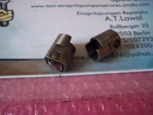 Roller shaft for injection pump