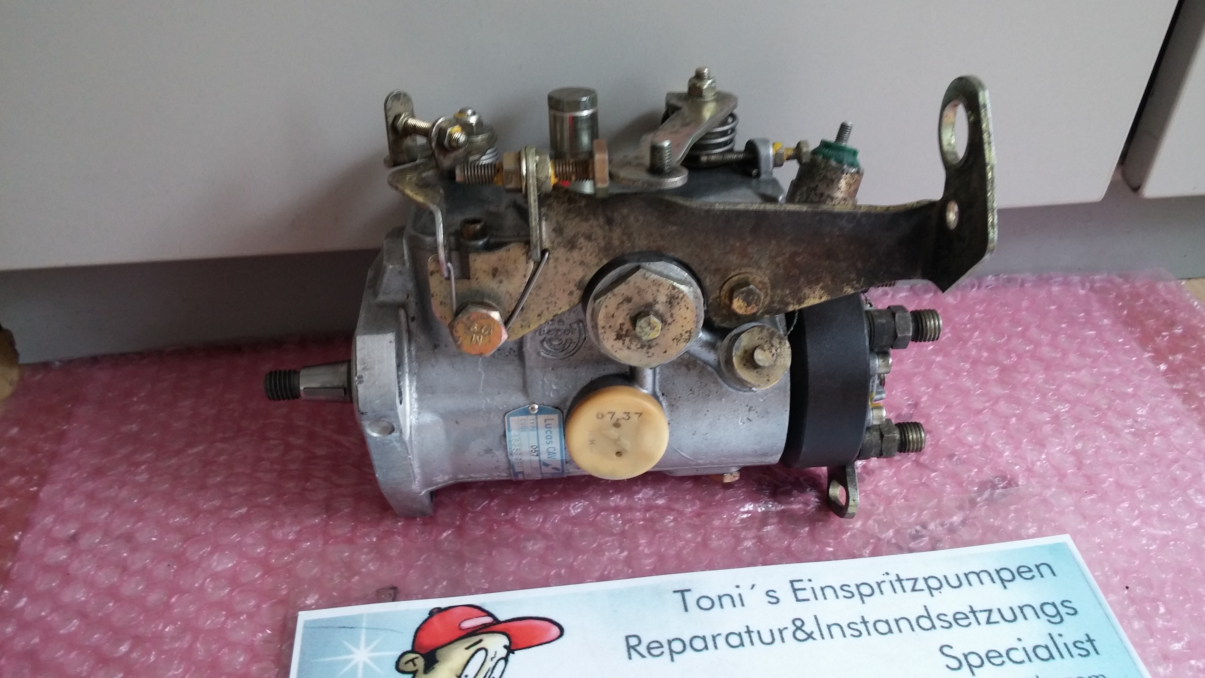 Envío intencional código postal Bomba de inyección diesel de 4 cilindros Lucas CAV Citroen Xantia 1.9D  DPCR8443B380A – Toni´s Einspritzpumpen