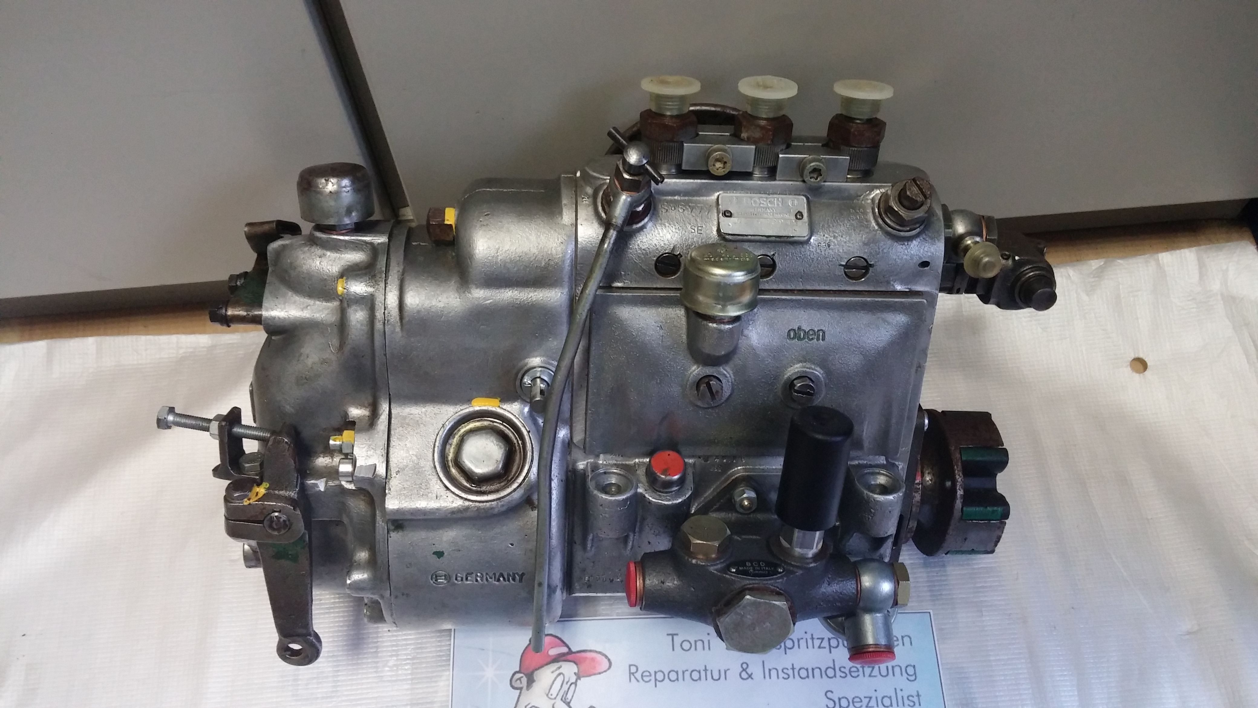 3 Cyl Diesel Injection Pump Volvo BM 350 T350 Boxer 1959-1963
