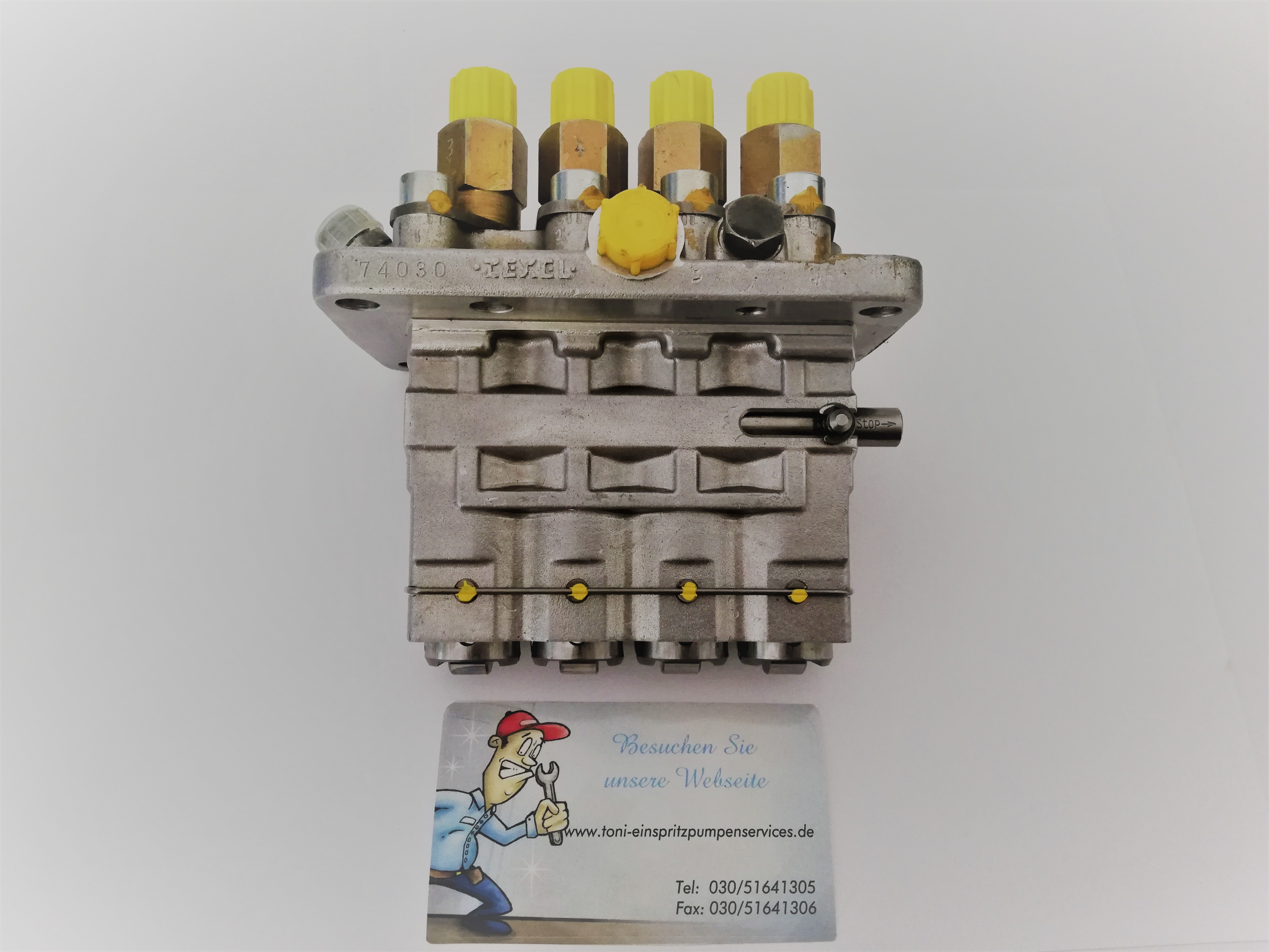 Diesel Injection Pump Perkins 2644D058 Iseki Zexel 74030 104137-4030 –  Toni´s Einspritzpumpen