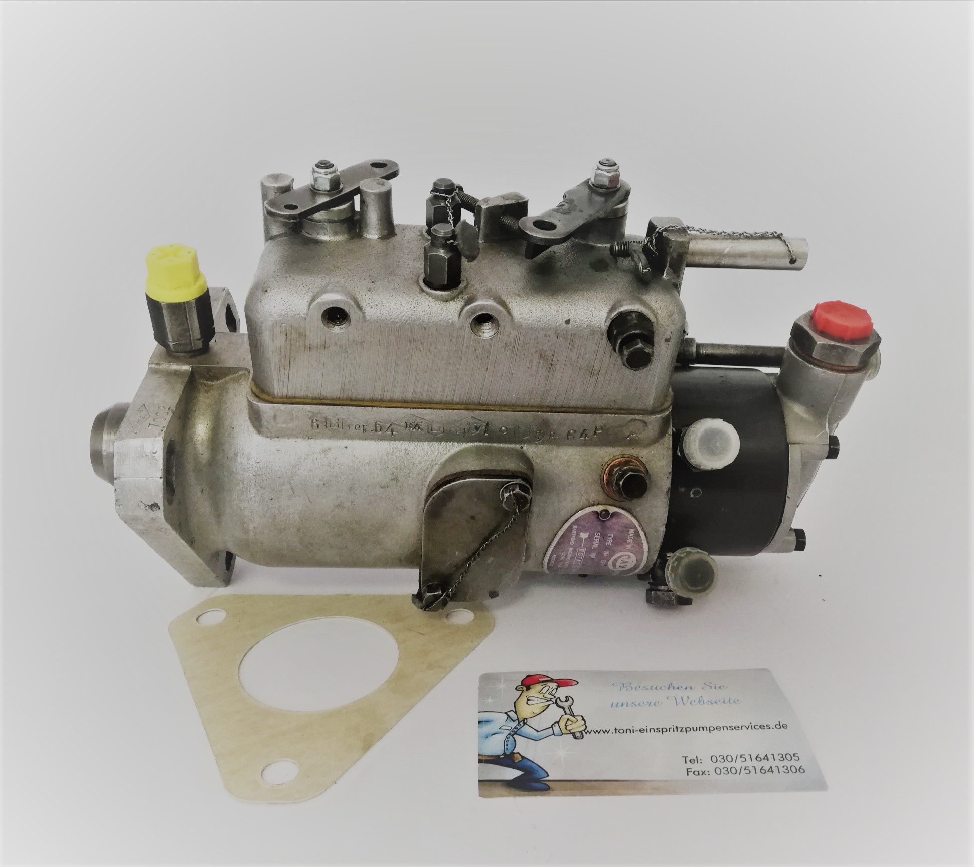 Injection Pump Diesel Massey Ferguson Fe35 65 135 165 175 180 23c Standard Motor Cav Dpa Toni S Einspritzpumpen
