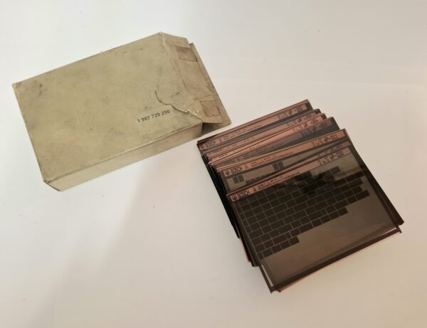 Prüfwerte - Einspritzpumpenausrüstung WP-00 - 01 Mikrofiche Bosch 1987729290