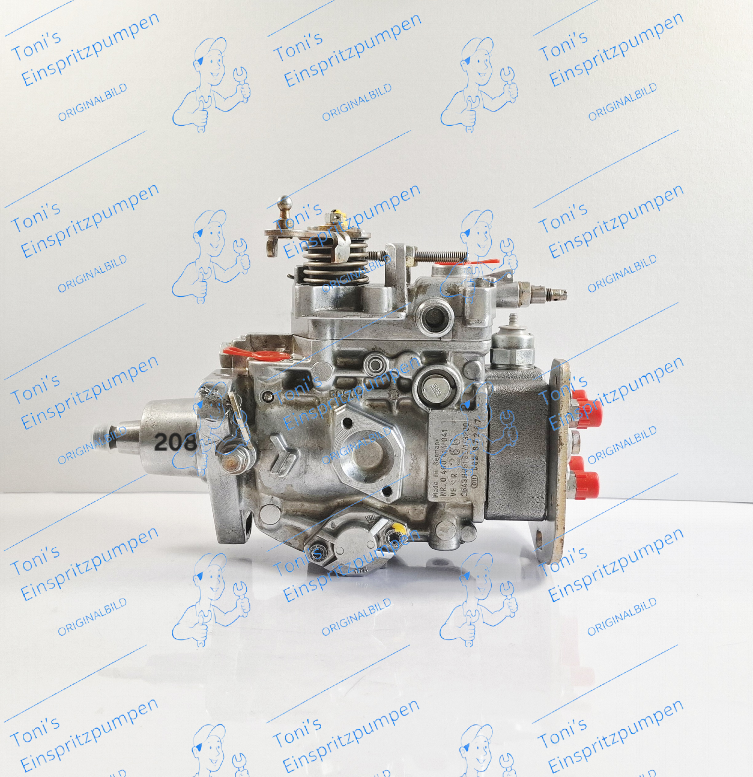 Diesel Einspritzpumpe Perkins 500 504-2 Volvo Penta TAMD31 Bosch 0460414041 VE R266